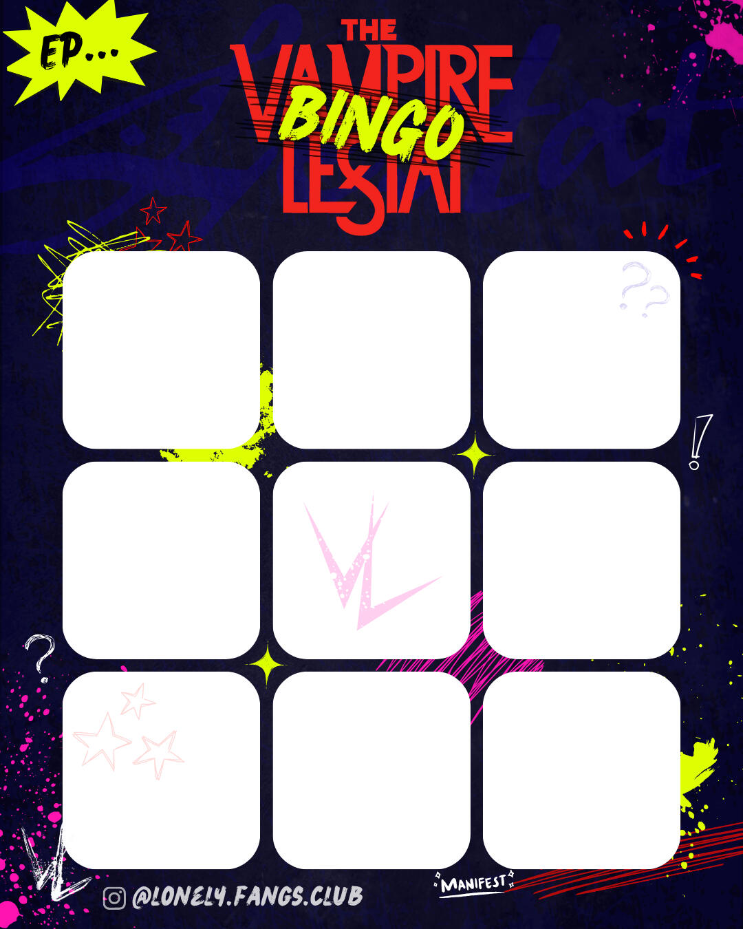 TVL - BINGO Empty 9
